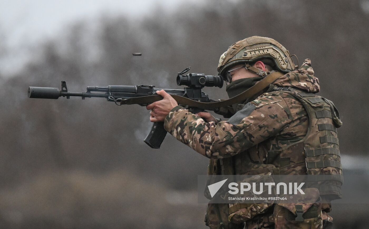 Russia Ukraine Military Operation Troops Training