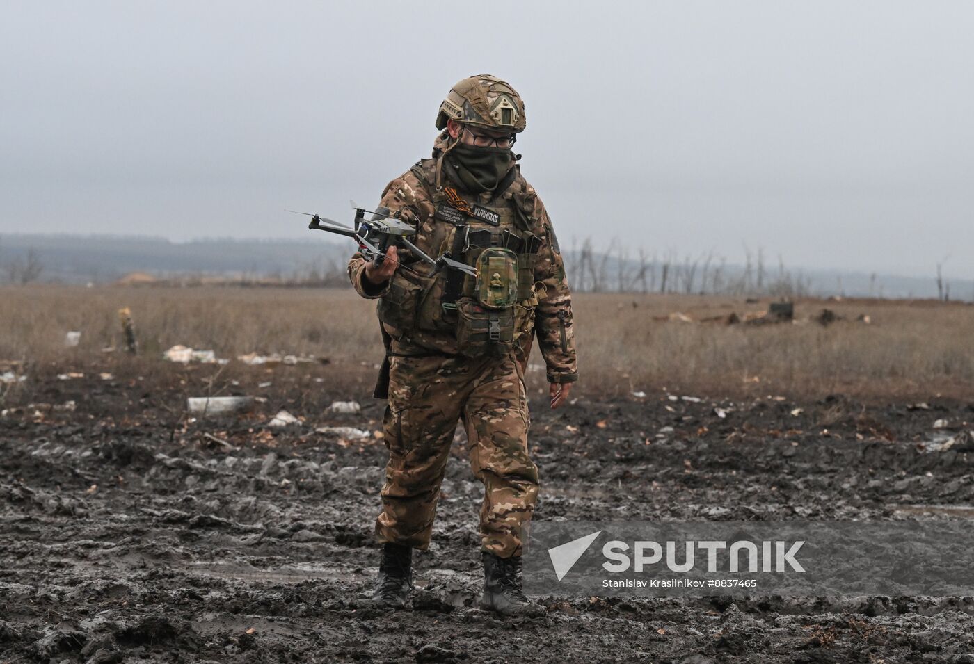 Russia Ukraine Military Operation Troops Training