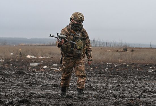 Russia Ukraine Military Operation Troops Training