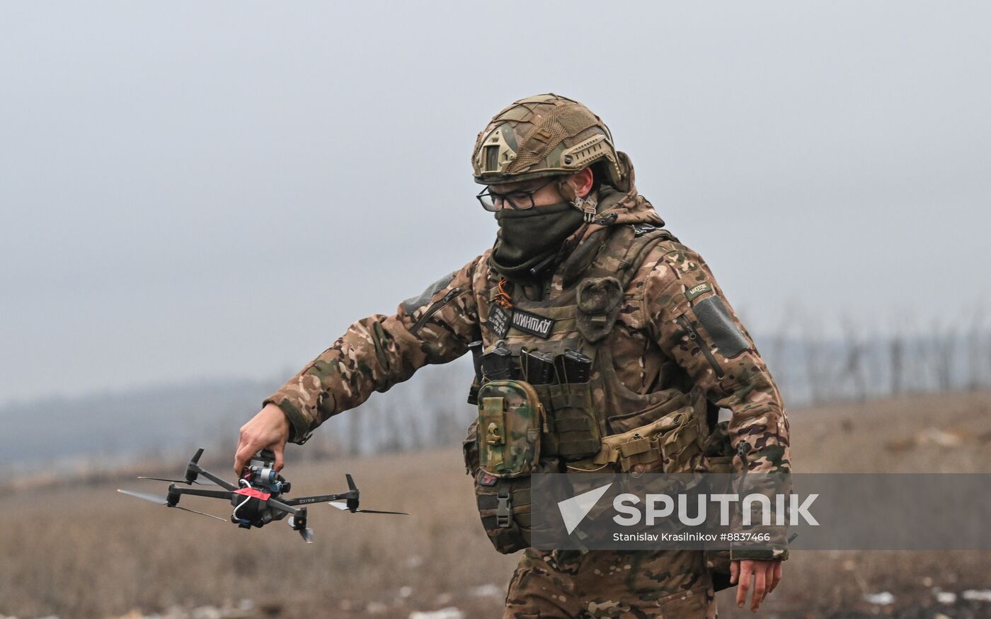 Russia Ukraine Military Operation Troops Training