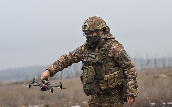 Russia Ukraine Military Operation Troops Training