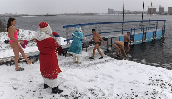 Russia Winter Swimming