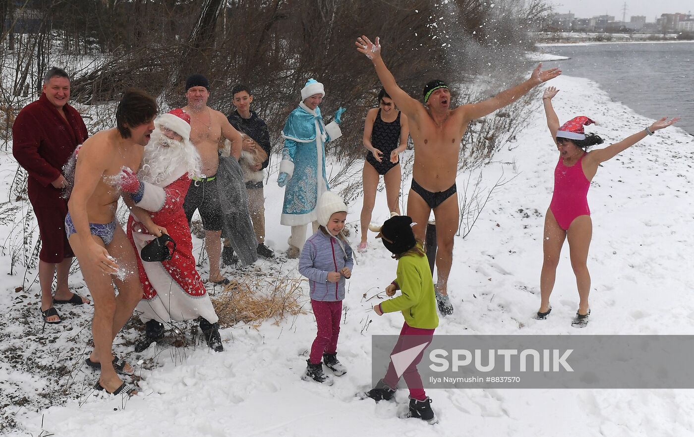 Russia Winter Swimming