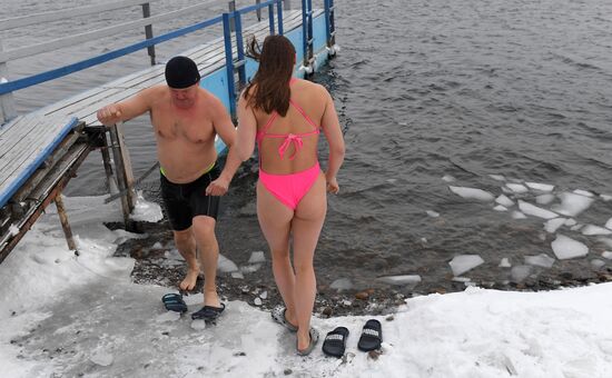 Russia Winter Swimming