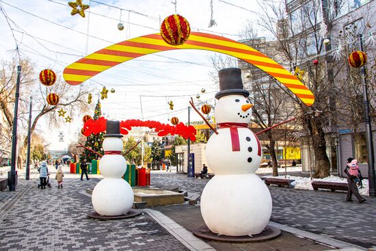 Kazakhstan New Year Season Preparations