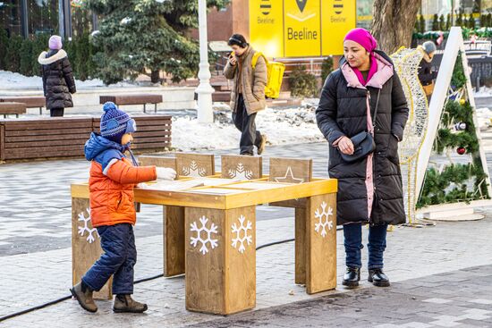 Kazakhstan New Year Season Preparations