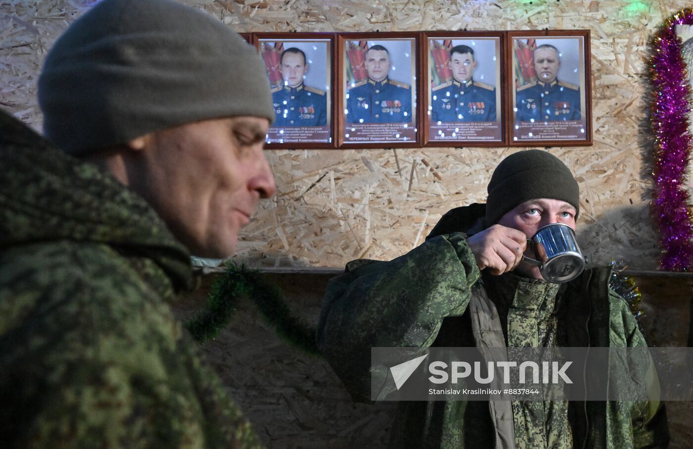 Russia Ukraine Military Operation New Year Season Preparations