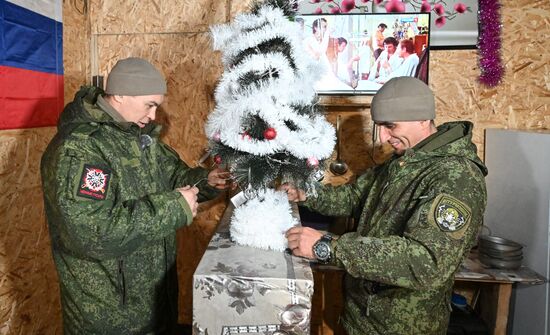 Russia Ukraine Military Operation New Year Season Preparations