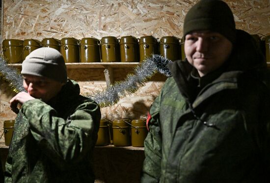 Russia Ukraine Military Operation New Year Season Preparations