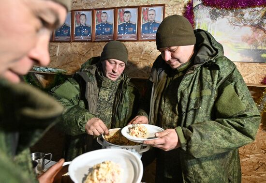 Russia Ukraine Military Operation New Year Season Preparations