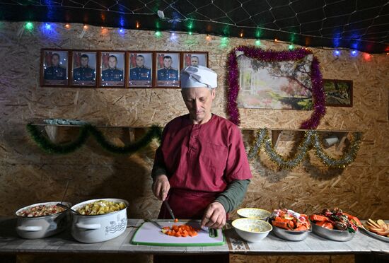 Russia Ukraine Military Operation New Year Season Preparations