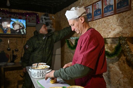 Russia Ukraine Military Operation New Year Season Preparations
