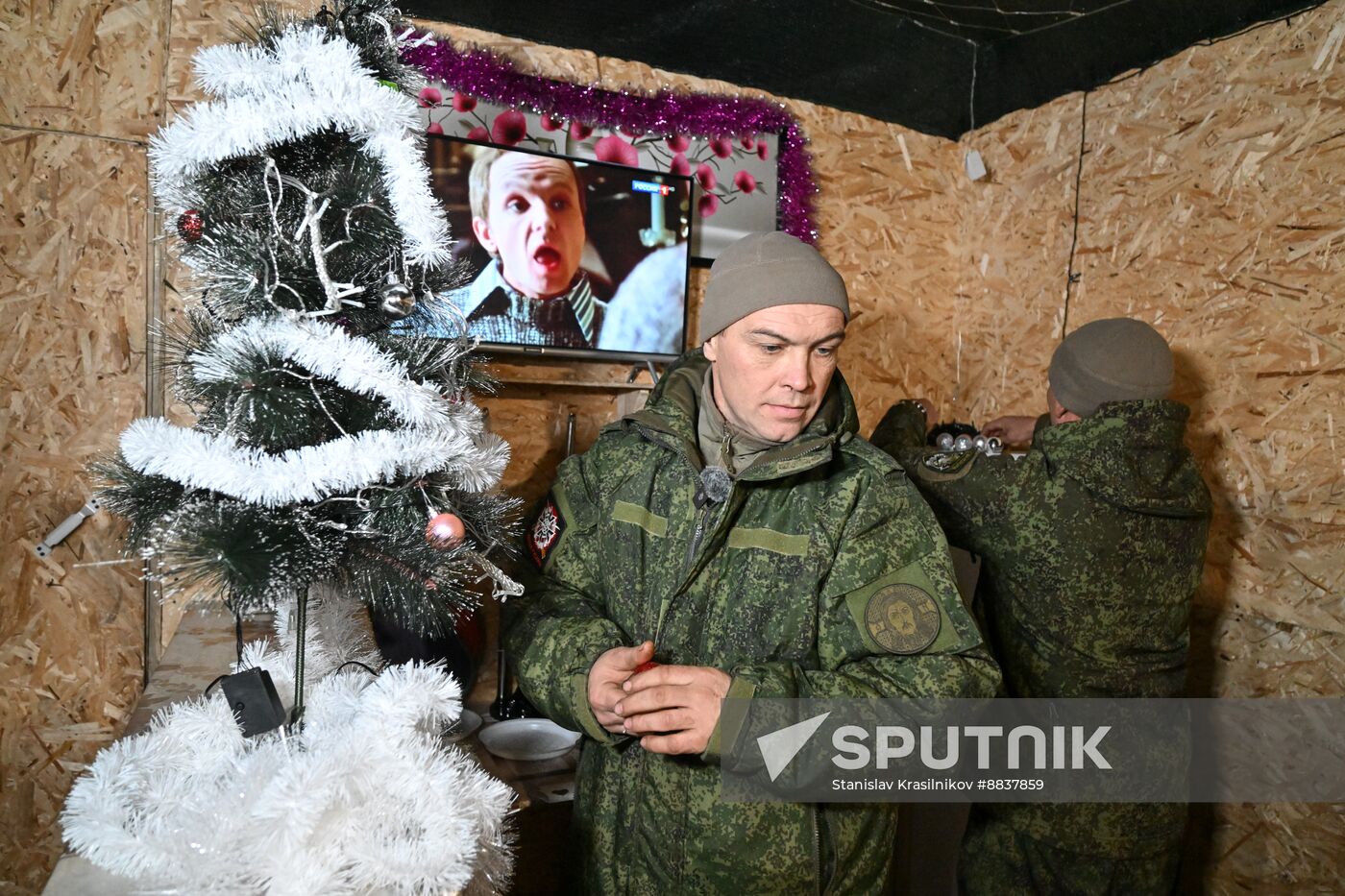 Russia Ukraine Military Operation New Year Season Preparations