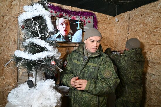 Russia Ukraine Military Operation New Year Season Preparations