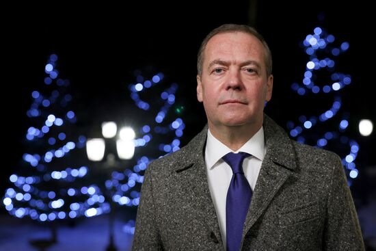 Russia Medvedev New Year Season