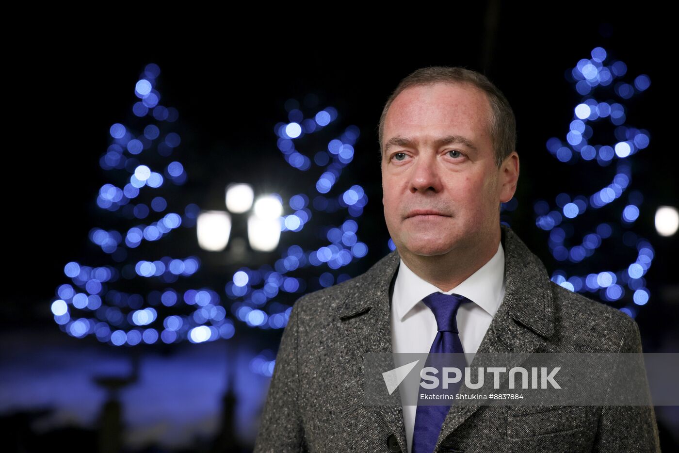 Russia Medvedev New Year Season