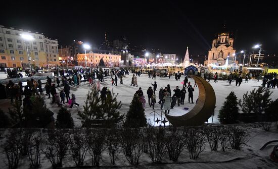 Russia New Year Celebration