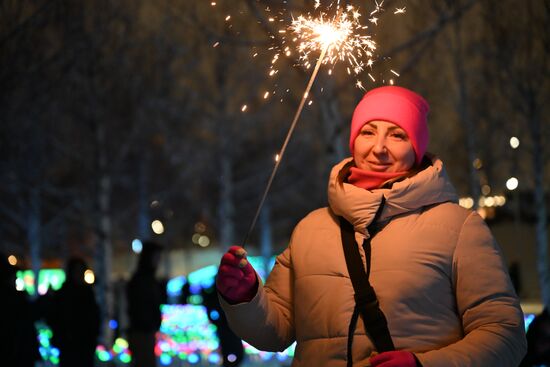 Russia New Year Celebration