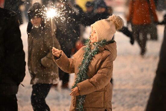 Russia New Year Celebration