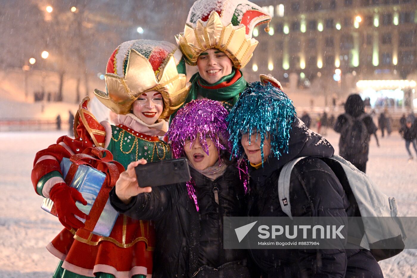 Russia New Year Celebration