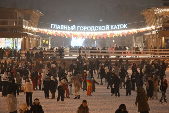 Russia New Year Celebration