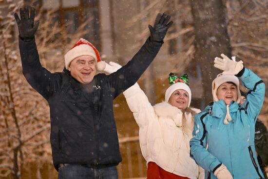 Russia New Year Celebration