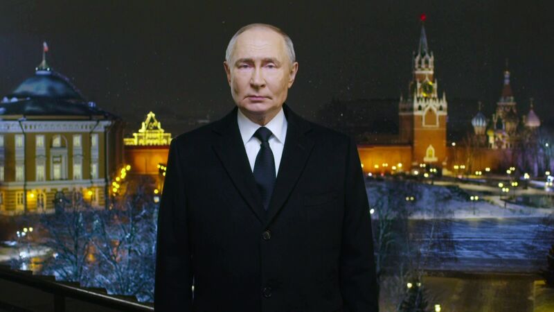 Russia Putin New Year