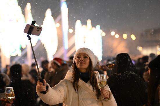 Russia New Year Celebration