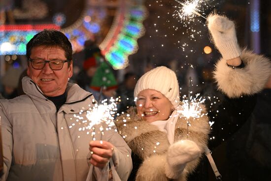 Russia New Year Celebration