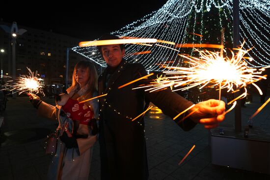 Russia New Year Celebration