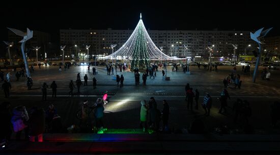 Russia New Year Celebration