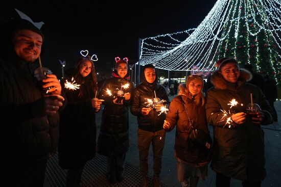 Russia New Year Celebration