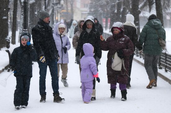 Russia New Year Season