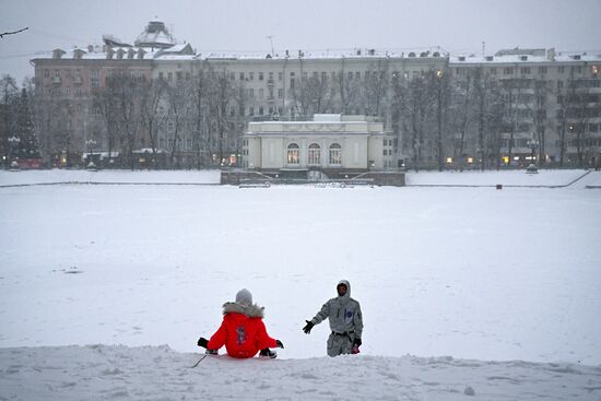 Russia New Year Season