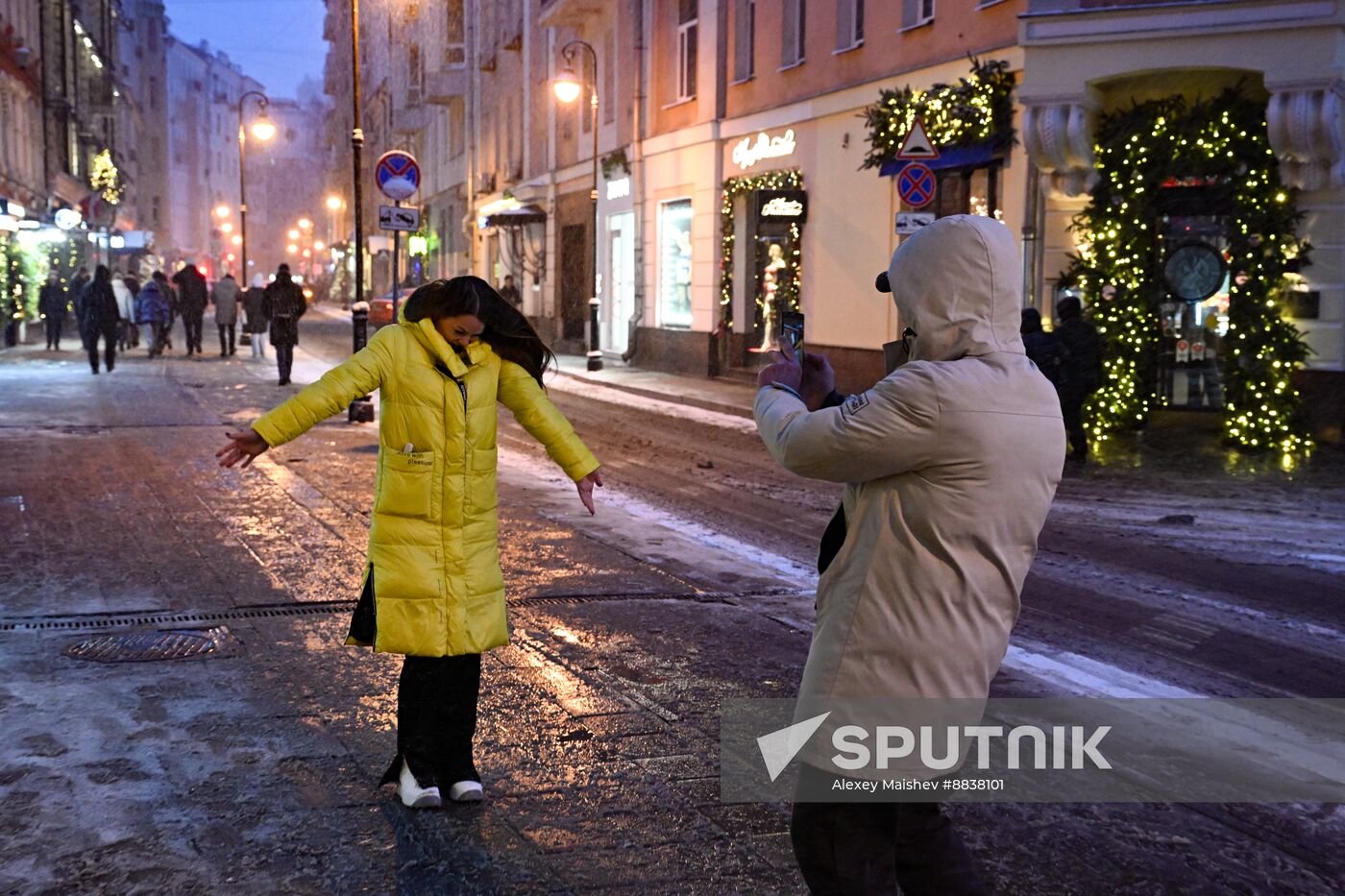 Russia New Year Season