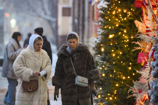 Russia New Year Season