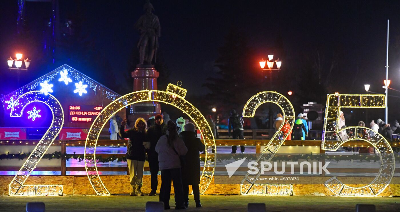 Russia New Year Season