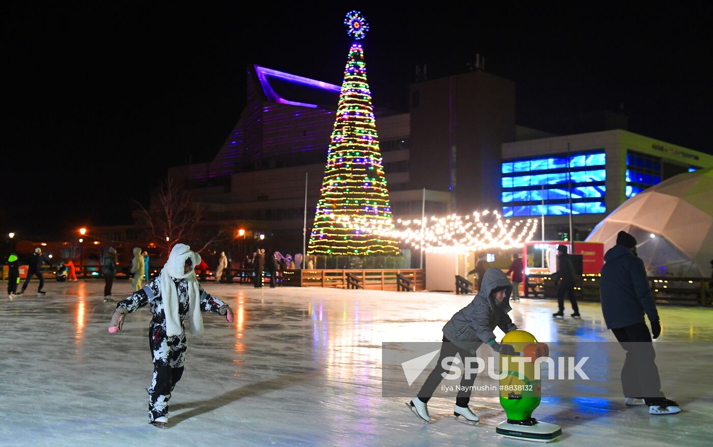 Russia New Year Season