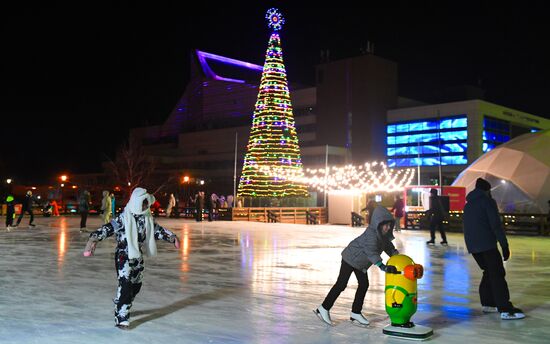 Russia New Year Season