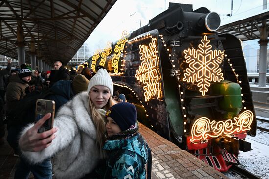 Russia New Year Season Father Frost