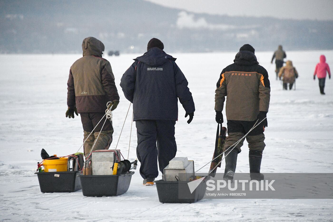 Russia Ice Fishing Festival