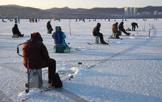 Russia Ice Fishing Festival