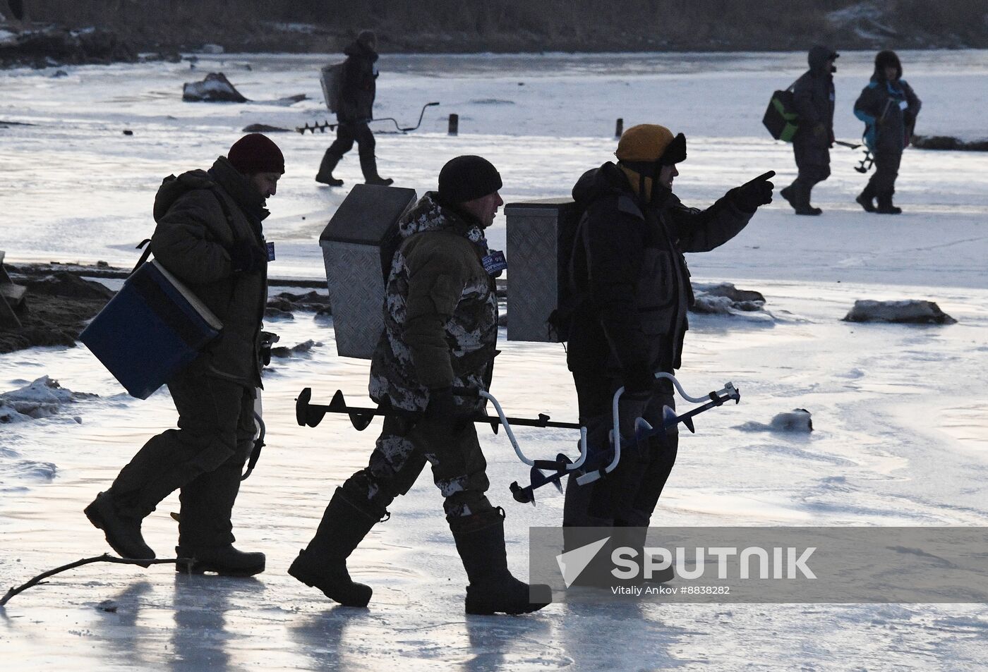 Russia Ice Fishing Festival