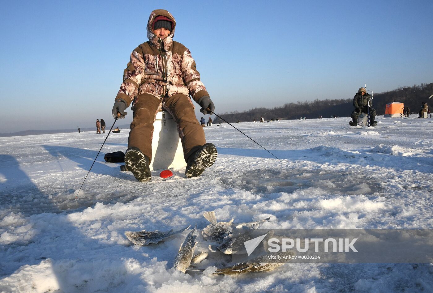 Russia Ice Fishing Festival
