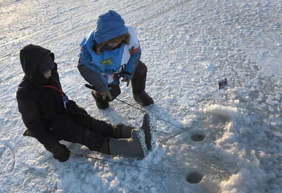 Russia Ice Fishing Festival