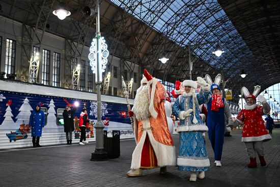 Russia New Year Season Father Frost