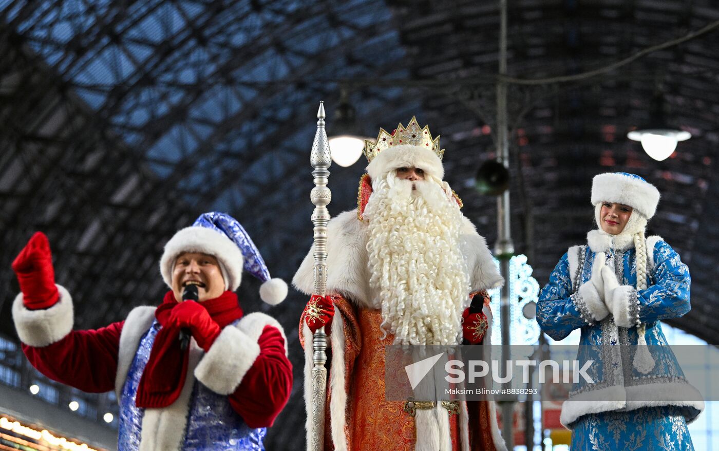 Russia New Year Season Father Frost