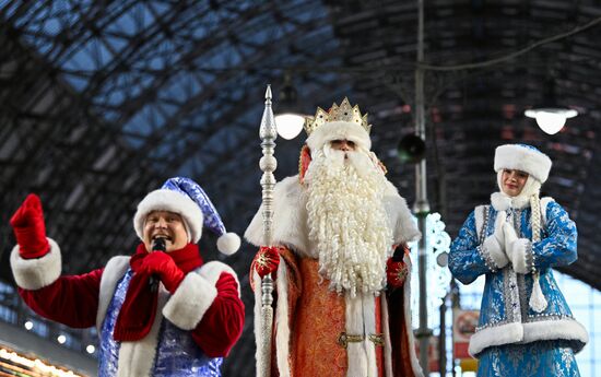 Russia New Year Season Father Frost