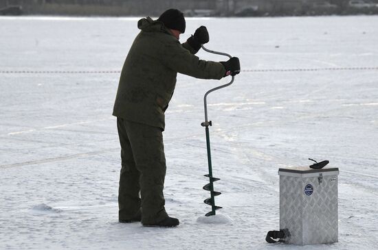 Russia Ice Fishing Festival