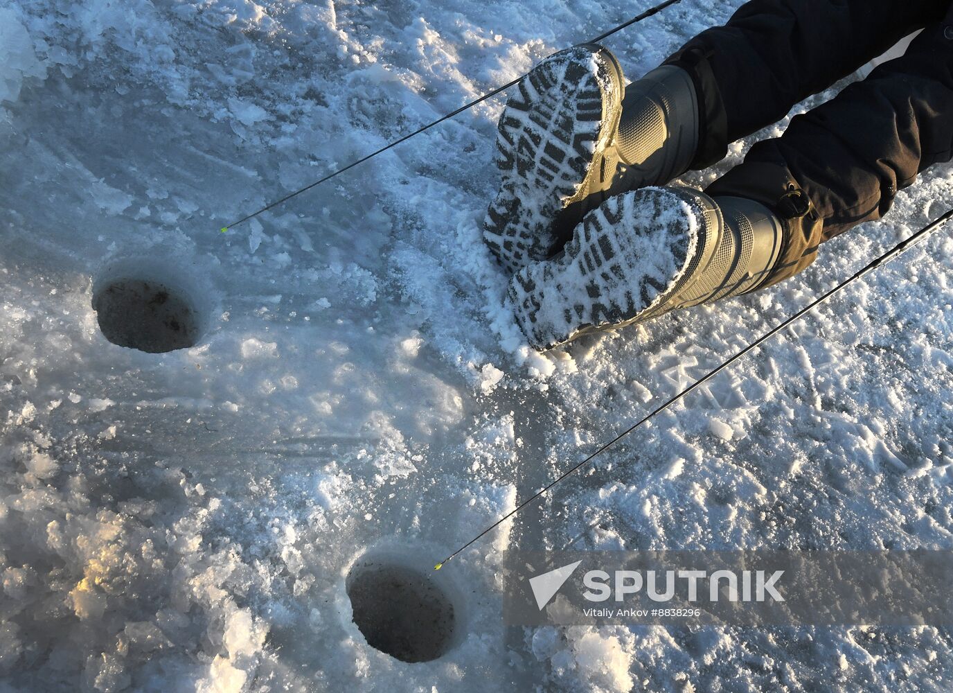 Russia Ice Fishing Festival